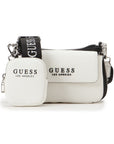 Guess Abbie Mini Wallet – White Multi