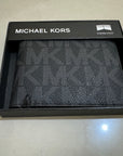Michael Kors Jet Set Men’s Billetera – Black Noir