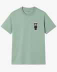 Karl Lagerfeld Paris – Camiseta Clásica Logo Minimal – Verde Salvia