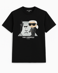 Karl Lagerfeld LM5G2418 Regular Fit – Playera Negra