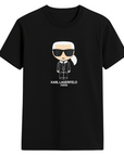 Karl Lagerfeld LM4G2225 Regular Fit T-Shirt – Negro