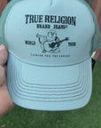 True Religion Trucker Buddha Cap – Green Bay